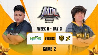 MDL PH S3 W5D3 S2G2 OMGN VS APBX
