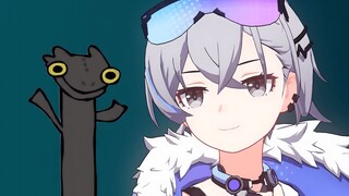 Toothless and Little Silver Wolf~❤