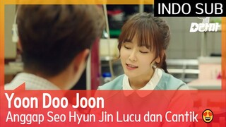 Yoon Doo Joon Anggap Seo Hyun Jin Lucu dan Cantik 😍😍 #LetsEat2 🇮🇩SUB INDO🇮🇩