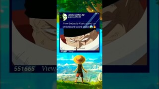 kizaru vs whitebeard#onepiece #luffy #kizaru #anime #edit #shorts