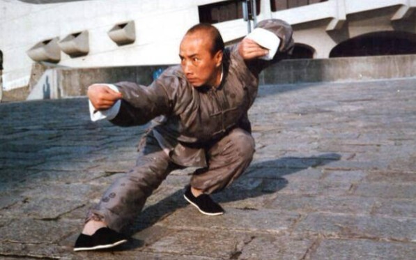 Pertunjukan tinju mantis dengan Guru Hai tahun 1997.