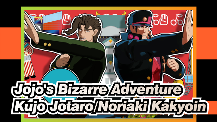 [JOJO][MMD]Osaka Fan Club Of Kujo Jotaro&Noriaki Kakyoin