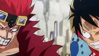 Luffy and Captain kid together😎😏