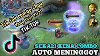 TIKTOK ML X GAME PLAY CHOU KOF COMBO TIKTOK - SEKALI COMBO AUTO MENINGGOY - MLBB