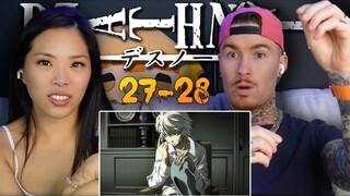 HERE WE GO AGAIN!! | Death Note Ep 27 & 28 Reaction