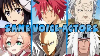 Tensei shitara Slime Datta Ken All Characters Japanese Dub Voice Actors Seiyuu Same Anime Characters