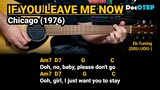 If You Leave Me Now - Chicago (1976) Easy Guitar Chords Tutorial with Lyrics