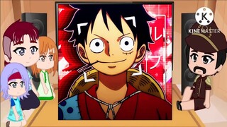 👒 Nami Family React To Future | Gacha Club | One piece react Compilation 👒