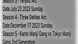 Sekedar Info Season 3 Tokyo Ravengers 🙏👍😎