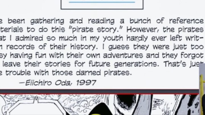 Foreshadow paling awal One Piece, Author’s Note!