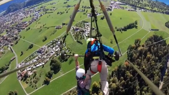 paragliding gone wrong