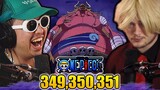 Zombie Luffy 😂 || One Piece Episode 349 - 351 REACTION Ft. @HeisutenReacts