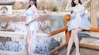 春天约会啦，旗袍姐姐白丝妹妹选一个见面吧！