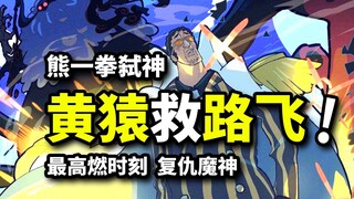 黄猿送饭尼卡！熊爆锤五老星！引爆高燃决战时刻！海贼王1137集动画