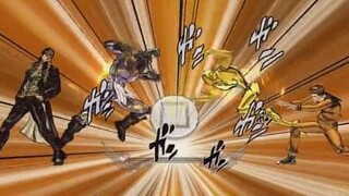 Jotaro Vs Josuke ORA! ORA! ORA!