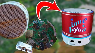 Restoration Mini Speaker Look like old | New again after restoration