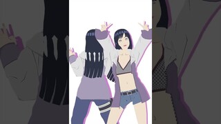 Hinata & Hinata - BrooklynBloodPop! [MMD NARUTO] #naruto #narutoshippuden #boruto #anime #tiktok