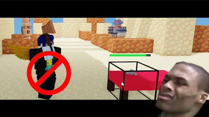 Roblox Bedwars BUT NO BREAKING BEDS (with Spek)