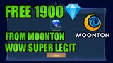 Paano makakuha ng libreng  diamonds kay Moonton? Super legit (not hack)
