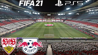 (PS5) FIFA 21 VfB Stuttgart vs RB Leipzig (4K HDR 60fps) Bundesliga Full match PREDICTION HIGHLIGHTS