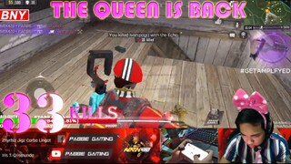 ECHO NERF??? | THE QUEEN IS BACK!!! | DANCING DIVA | 33 KILLS | NRX 420 | CODM GARENA