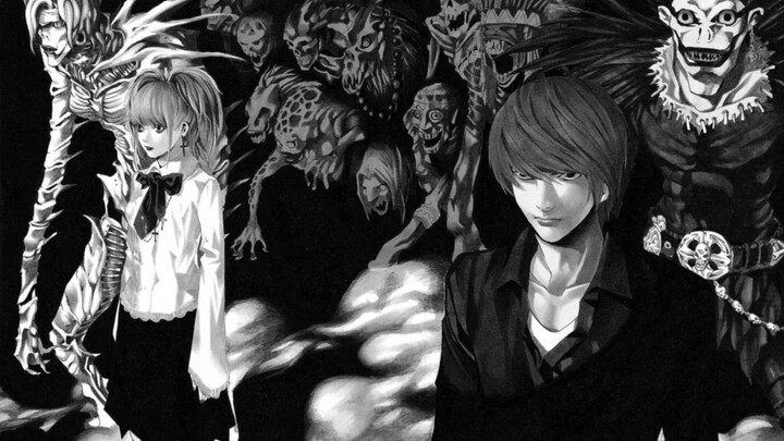 Apresiasi terhadap lukisan Takeshi Obata - "Death Note"