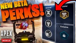 They ADDED PERKS?! - Apex Legends Mobile