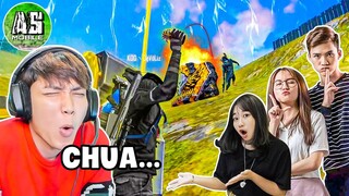 [Free Fire] AS x Gao Bạc x Cô Ngân x Na Gây Mê Tham Gia Đại Chiến Nonolive !!! | AS Mobile