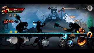 jalan es ,stage 3 - 4. , stickman legends