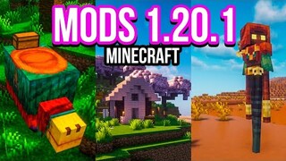 Los 12 MEJORES MODS de MINECRAFT 1.20.1