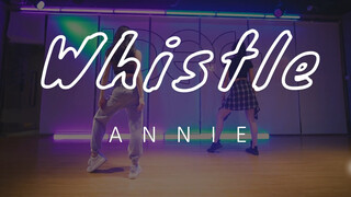 【IDeG】เต้นโคฟเพลง Whistle ของแบล็คพิงค์ | เอวของพี่สาวสุดพริ้ว！