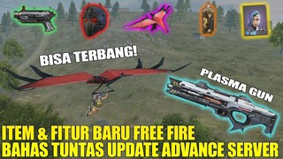 ADVANCE SERVER FREE FIRE UPDATE - KARAKTER BARU A124, PLASMA GUN, HAND CANNON, HELMET LV.4
