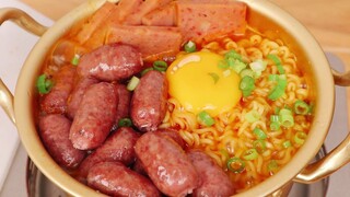 Roast Sausage Recipe ~ The Best Instant Noodles Mate