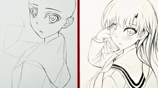 วิธีการวาดอะนิเมะจากมุมต่างๆ│การสอนการวาดภาพ