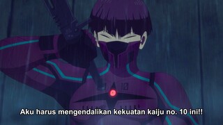 Kaiju No. 8 Season 2 episode 10 sub indo terbaru - uji coba pengguna baru senjata numbers #4 dan #10