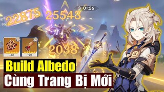 Build Albedo Theo Trang Bị Mới - Hơn 20K Damage Là Chuyện Nhỏ - Genshin Impact