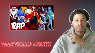 SONIC THE HEDGEHOG VILLAINS RAP CYPHER II Cam Steady ft. Dan Bull, Zach B & More [Eli Reacts]