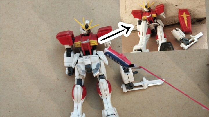 Bought a pirated Gundam? Then make a battle loss!