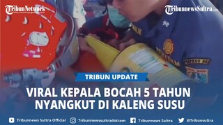 Viral Kepala Bocah 5 Tahun Nyangkut di Kaleng Susu, 5 Petugas Damkar Turun Tangan
