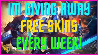 WEEKLY SKIN GIVEAWAY MOBILE LEGENDS 2021 | MOBILE LEGENDS SKIN GIVEAWAY 2021 (JULY)