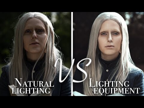 Natural Lighting VS Lighting Equipment - Cosplay Photography Tips
