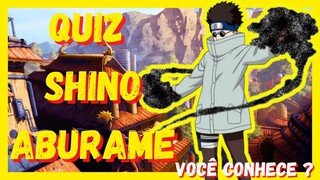 QUIZ SHINO ABURAME | VOCÊ CONHECE O SHINO ? | QUIZ DE NARUTO