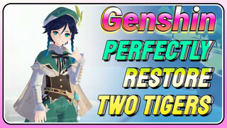 Perfectly restore two tigers