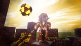 The sky is moving! The King of the Rocks Zhongli/MINECRAFT[Restore Zhongli in Minecraft]