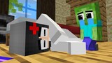 Monster School: Baby Zombie live with Bad RICH Family Herobrine - Sad Story - Minecraft Animation