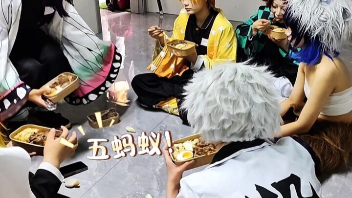 Demon Slayer crew's post-filming entertainment team building!