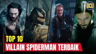 SPIDERMAN SAMPE KALAH TELAK LAWAN MEREKA !! | INI 10 VILLAIN SPIDERMAN TERBADASS SEPANJANG MASA