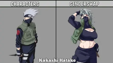 Naruto Characters Gender Swap - Bilibili