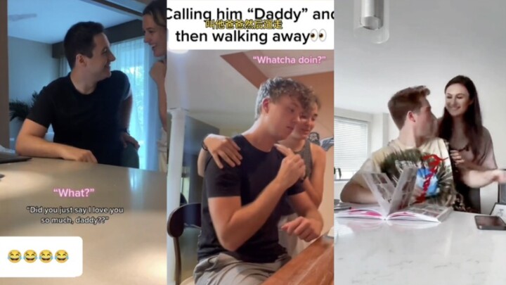 [TikTok] I called my boyfriend “daddy” and watched his reaction—every single one of them gave a misc