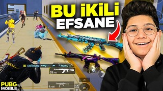 BU İKİLİ EFSANE!!! | BUZ DİYARI AKM + MASKARA M416 | PUBG MOBİLE